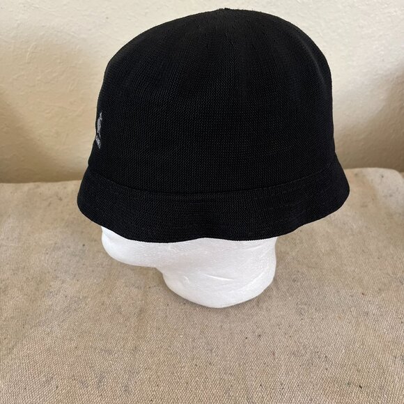 Kangol Black Unisex Bermuda Bucket Streetwear Hat Sz Lr - Picture 5 of 10